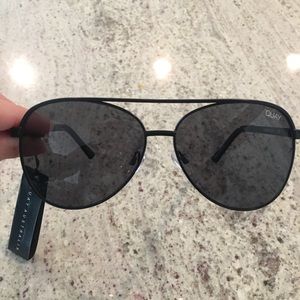 Quay black Vivienne mini sunglasses
